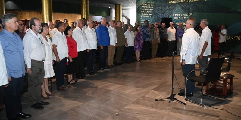 Asistió Díaz-Canel a conmemoración por el Centenario del primer Partido Comunista de Cuba