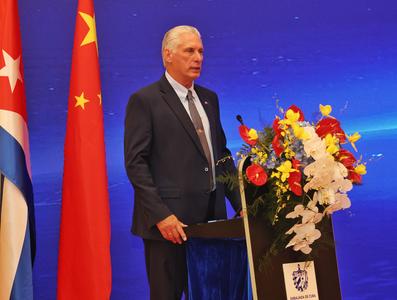 Presidente Diaz-Canel en China