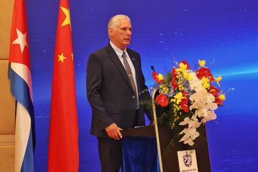 Presidente Diaz-Canel en China 101