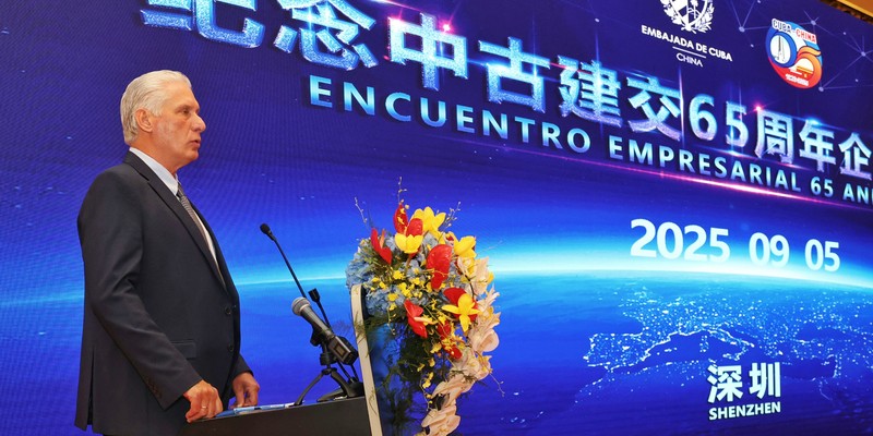 Presidente Diaz-Canel en China