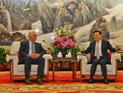 Presidente Diaz-Canel en China