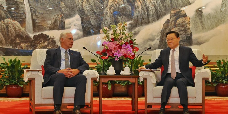 Presidente Diaz-Canel en China