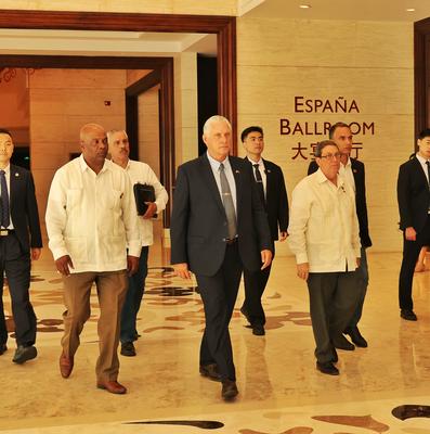 Presidente Diaz-Canel en China