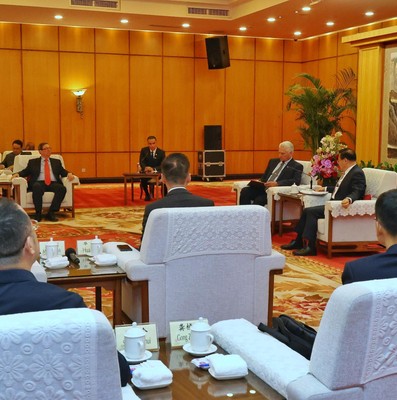 Presidente Diaz-Canel en China