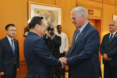 Presidente Diaz-Canel en China 110