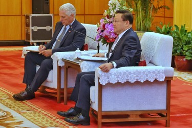 Presidente Diaz-Canel en China 111