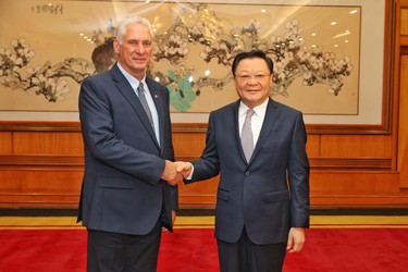 Presidente Diaz-Canel en China 112