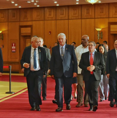 Presidente Diaz-Canel en China