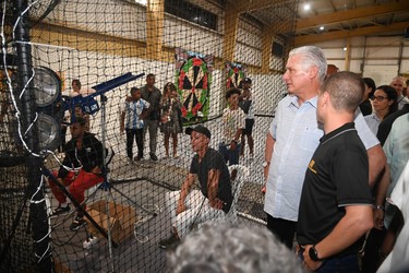 Visita Díaz-Canel dos lugares de La Habana hechos con amor 8