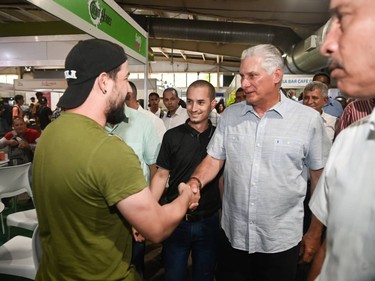 Visita Díaz-Canel dos lugares de La Habana hechos con amor 9
