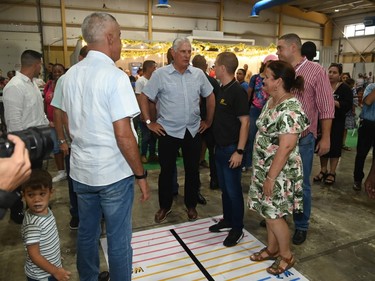 Visita Díaz-Canel dos lugares de La Habana hechos con amor 13