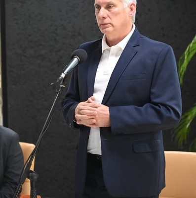 “Cuenten esta realidad”, pidió Díaz-Canel a representantes de organizaciones ecuménicas internacionales