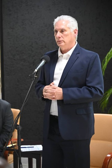 “Cuenten esta realidad”, pidió Díaz-Canel a representantes de organizaciones ecuménicas internacionales 2