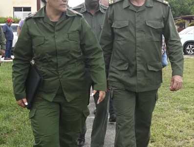 Díaz-Canel desde la tierra que se recupera del huracán