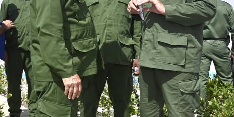 Díaz-Canel desde la tierra que se recupera del huracán