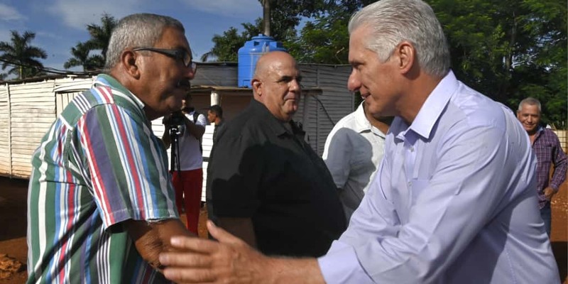 Constata Díaz-Canel recuperación de producciones agropecuarias en Artemisa