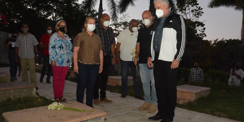 Recorrido de Díaz-Canel por la provincia de Villa Clara