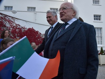 Visita Díaz-Canel a Irlanda
