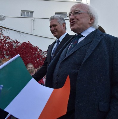 Visita Díaz-Canel a Irlanda