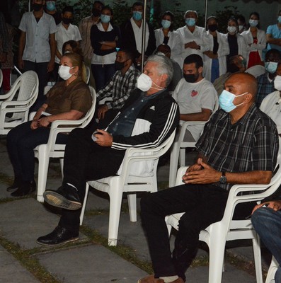 Recorrido de Díaz-Canel por la provincia de Villa Clara