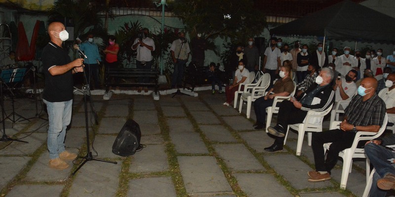 Recorrido de Díaz-Canel por la provincia de Villa Clara