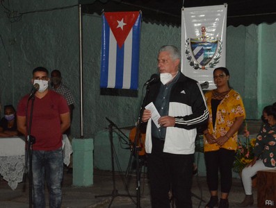Recorrido de Díaz-Canel por la provincia de Villa Clara