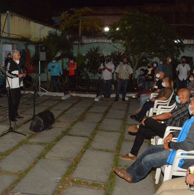 Recorrido de Díaz-Canel por la provincia de Villa Clara