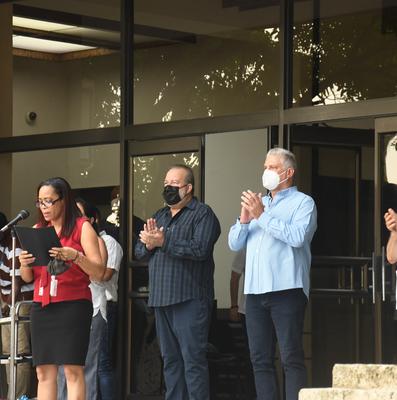Conmemoración del Aniversario 68 del Asalto a los cuarteles Moncada y Carlos Manuel de Céspedes en el Palacio de la Revolución