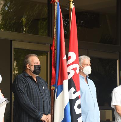 Conmemoración del Aniversario 68 del Asalto a los cuarteles Moncada y Carlos Manuel de Céspedes en el Palacio de la Revolución