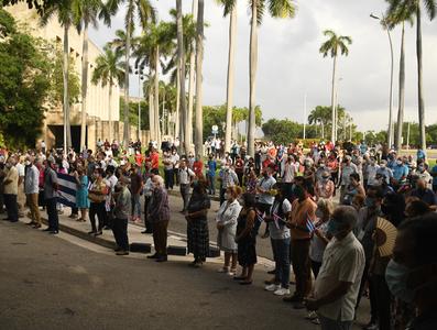 Conmemoración del Aniversario 68 del Asalto a los cuarteles Moncada y Carlos Manuel de Céspedes en el Palacio de la Revolución