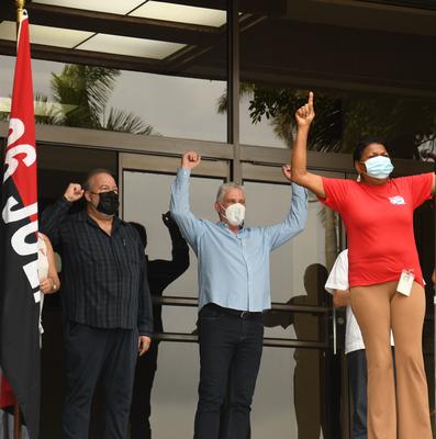 Conmemoración del Aniversario 68 del Asalto a los cuarteles Moncada y Carlos Manuel de Céspedes en el Palacio de la Revolución