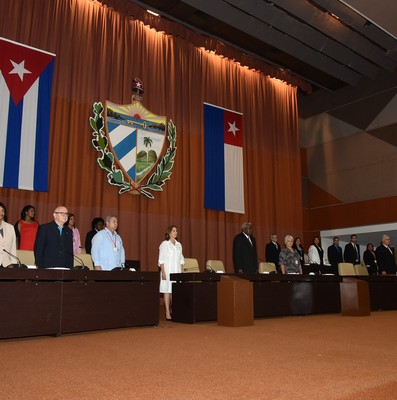 Segunda Sesión Extraordinaria de la IX Legislatura de la Asamblea Nacional del Poder Popular, con motivo de la proclamación de la Constitución de la República