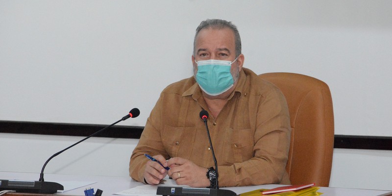 Reunión de Trabajo del Ministerio de Energía y Minas (MINEM), en el Palacio de la Revolución.   22 de marzo 2021   -   Fotos: Estudios Revolución