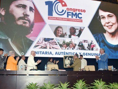 Clausura X Congreso de la FMC
