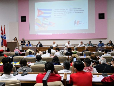Encuentro de solidaridad con Cuba y contra el imperialismo