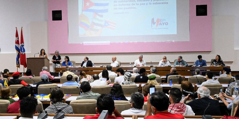 Encuentro de solidaridad con Cuba y contra el imperialismo