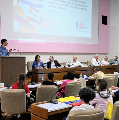Encuentro de solidaridad con Cuba y contra el imperialismo