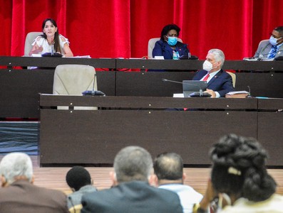 Segunda jornada del Octavo Período Ordinario de Sesiones de la Asamblea Nacional del Poder Popular, en su IX Legislatura