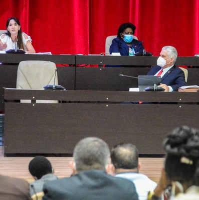 Segunda jornada del Octavo Período Ordinario de Sesiones de la Asamblea Nacional del Poder Popular, en su IX Legislatura