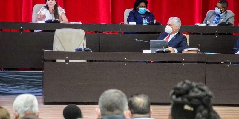 Segunda jornada del Octavo Período Ordinario de Sesiones de la Asamblea Nacional del Poder Popular, en su IX Legislatura