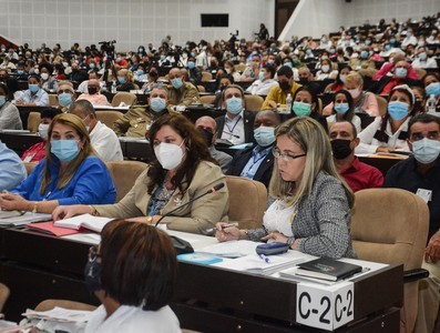 Segunda jornada del Octavo Período Ordinario de Sesiones de la Asamblea Nacional del Poder Popular, en su IX Legislatura