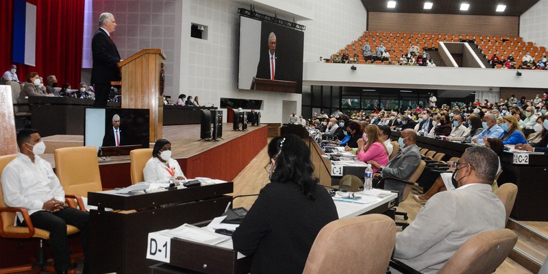 Segunda jornada del Octavo Período Ordinario de Sesiones de la Asamblea Nacional del Poder Popular, en su IX Legislatura