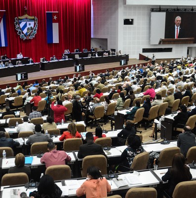 Segunda jornada del Octavo Período Ordinario de Sesiones de la Asamblea Nacional del Poder Popular, en su IX Legislatura