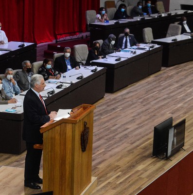 Segunda jornada del Octavo Período Ordinario de Sesiones de la Asamblea Nacional del Poder Popular, en su IX Legislatura