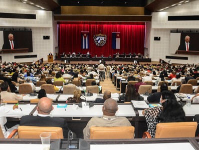 Segunda jornada del Octavo Período Ordinario de Sesiones de la Asamblea Nacional del Poder Popular, en su IX Legislatura