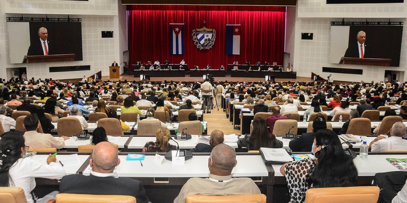 Segunda jornada del Octavo Período Ordinario de Sesiones de la Asamblea Nacional del Poder Popular, en su IX Legislatura