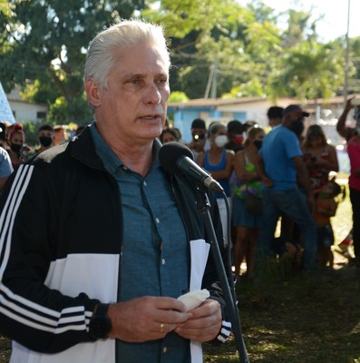 Recorrido de Díaz-Canel por la provincia de Villa Clara