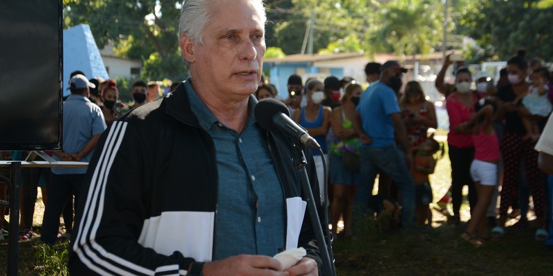 Recorrido de Díaz-Canel por la provincia de Villa Clara
