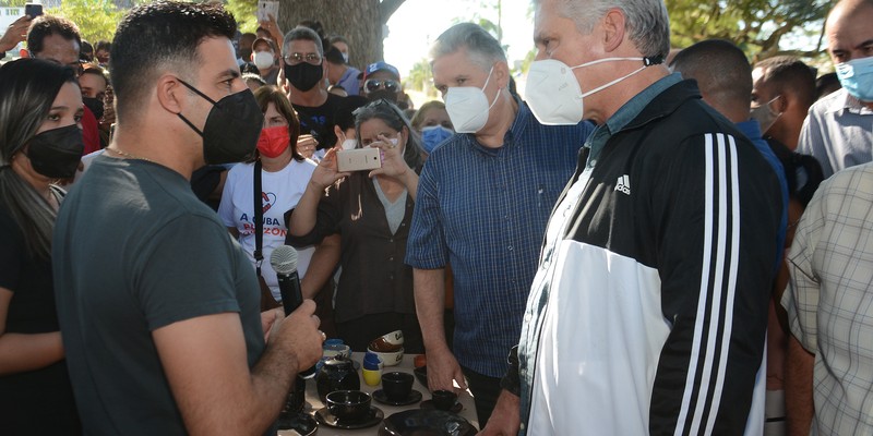 Recorrido de Díaz-Canel por la provincia de Villa Clara