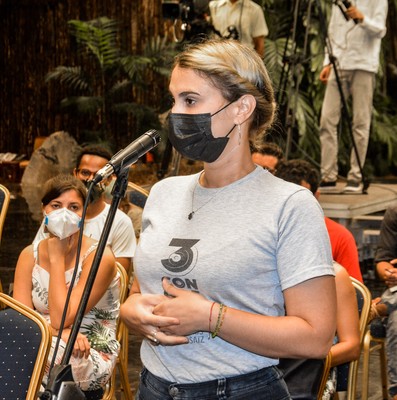Encuentro con jóvenes miembros de la Asociación Hermanos Saíz